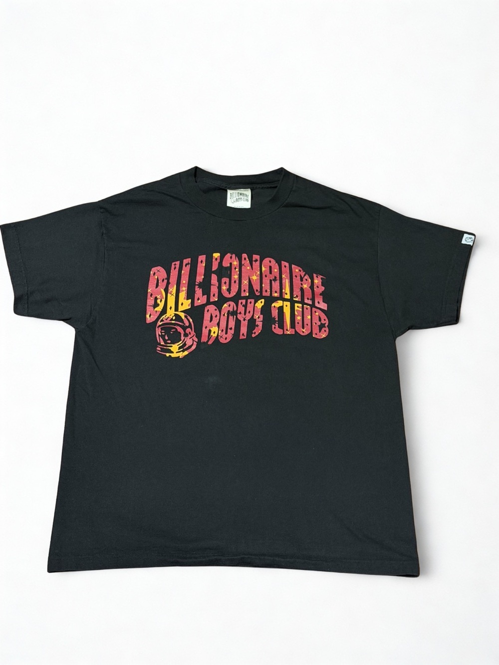 Billionaire Boys Club Black Tee with Red and Yellow Logo - Picture 1 of 8